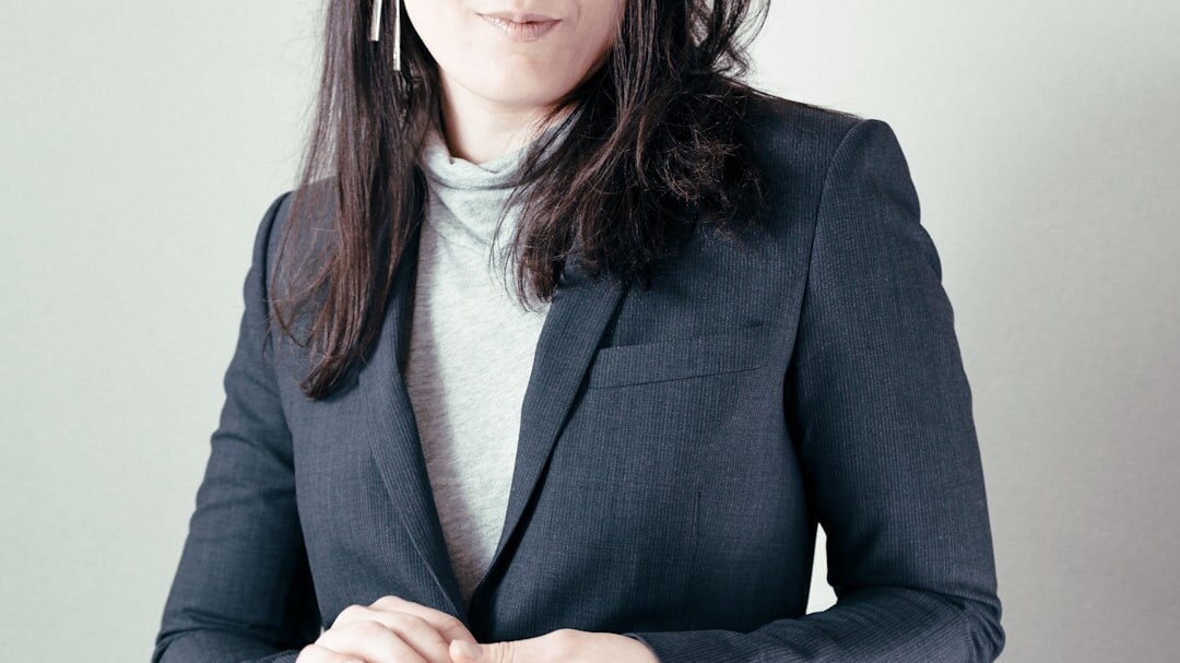 Portrait of a European female business speaker